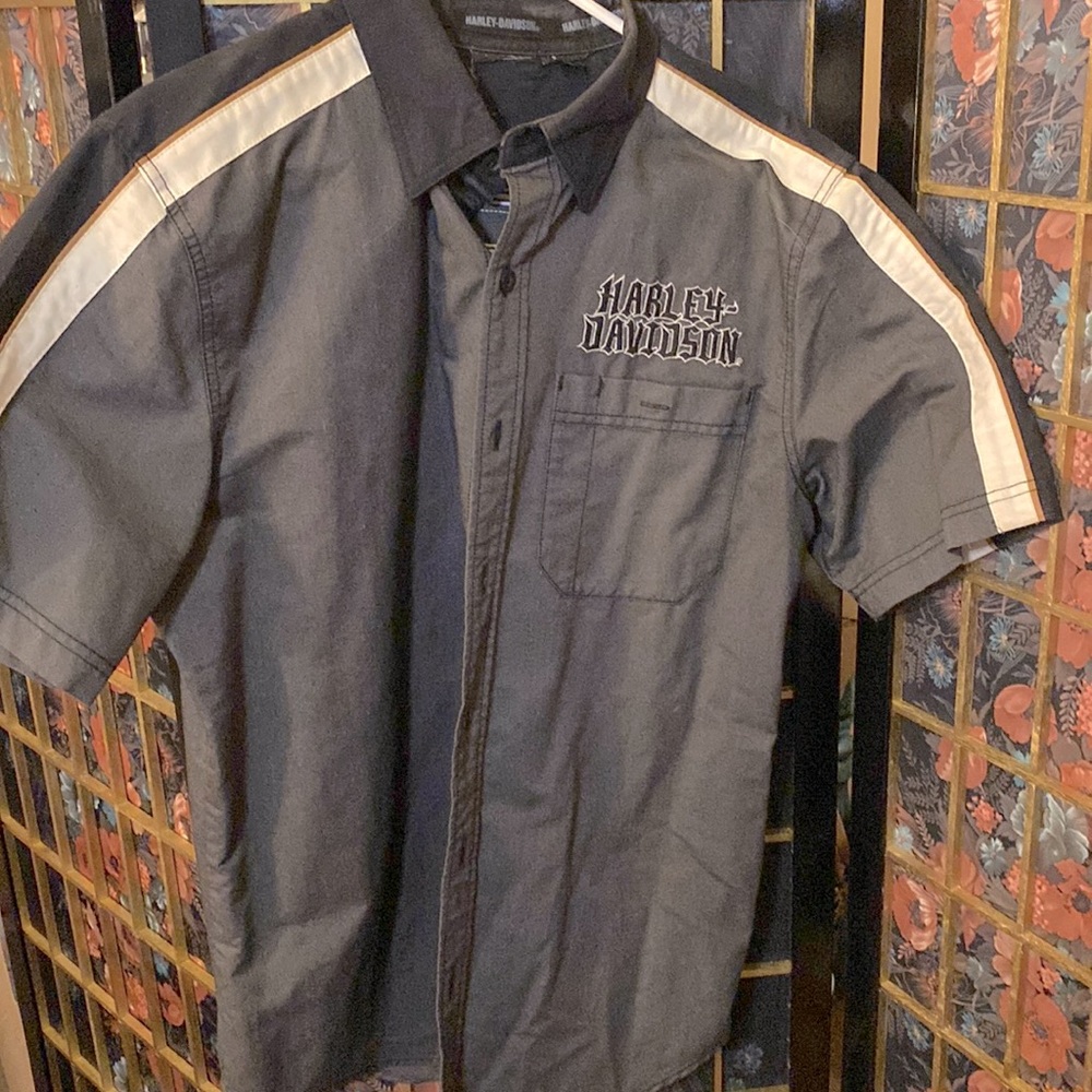Men’s Harley Davidson Button down Shirt